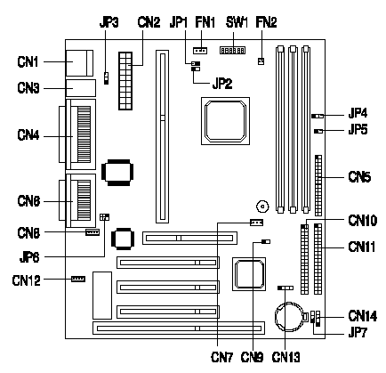 V66M Motherboard Diagram