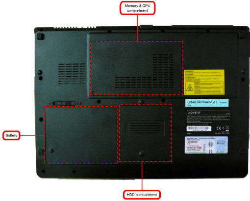 UKT Support - Advent 5311 Laptop