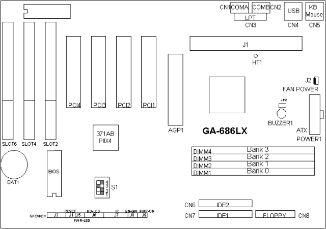 Gigabyte 686lx