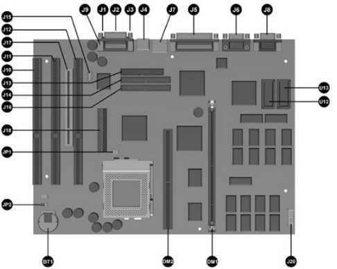 Presario 4500 Motherboard Diagram