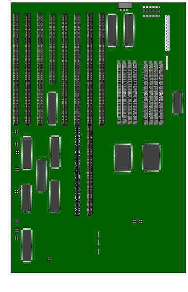 386 33 Motherboard Diagram