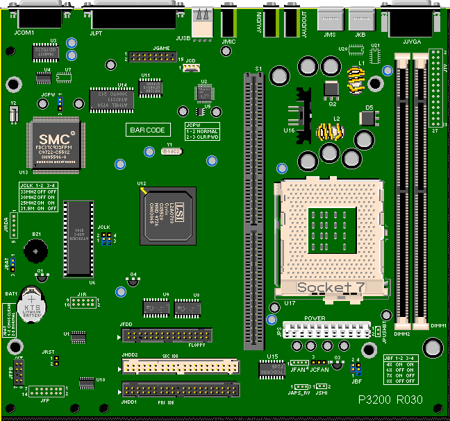 860 board diagram